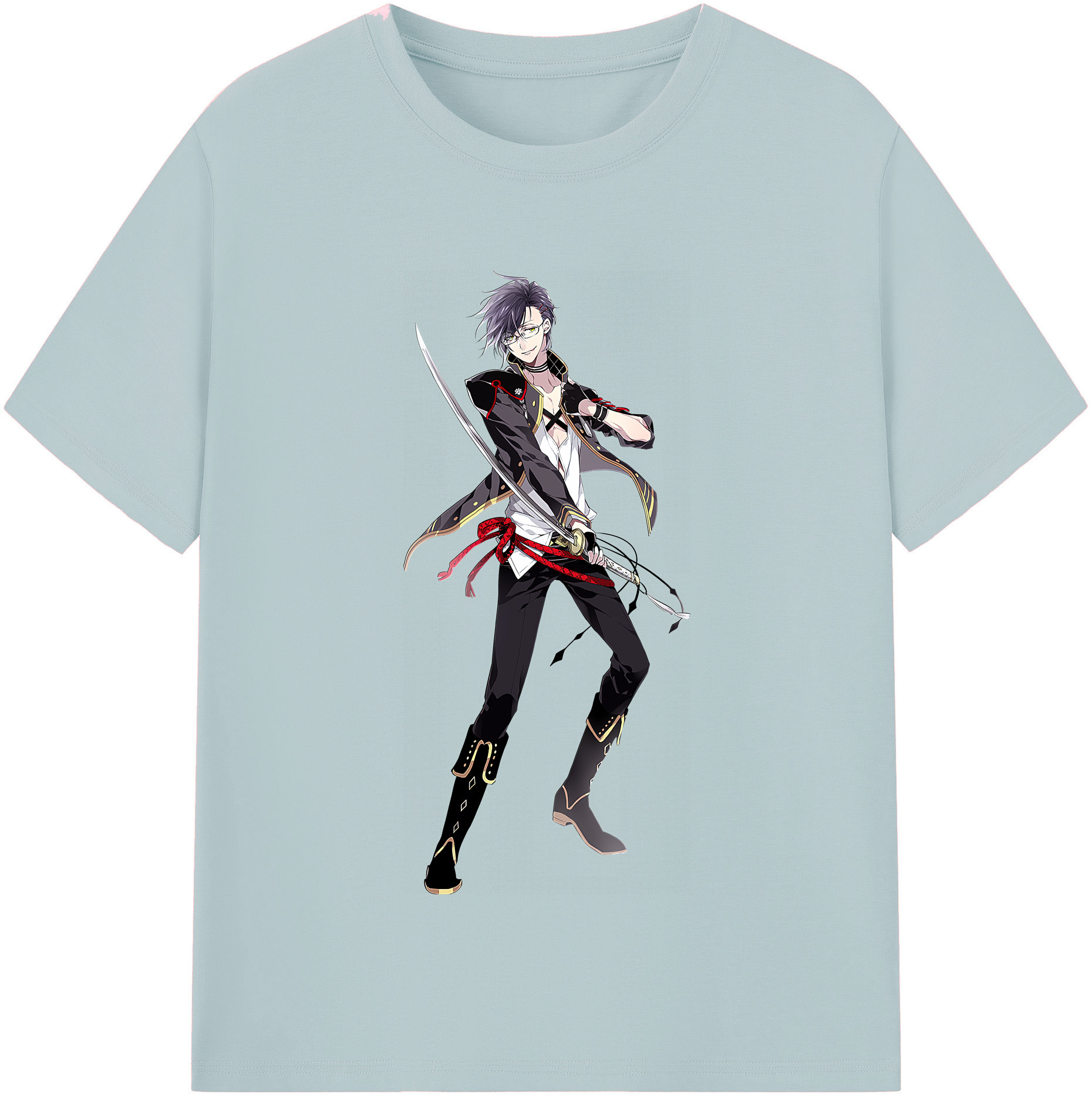 （画像用） 刀剣乱舞 Touken Ranbu 綿100％半袖Tシャツ（フロントプリント）